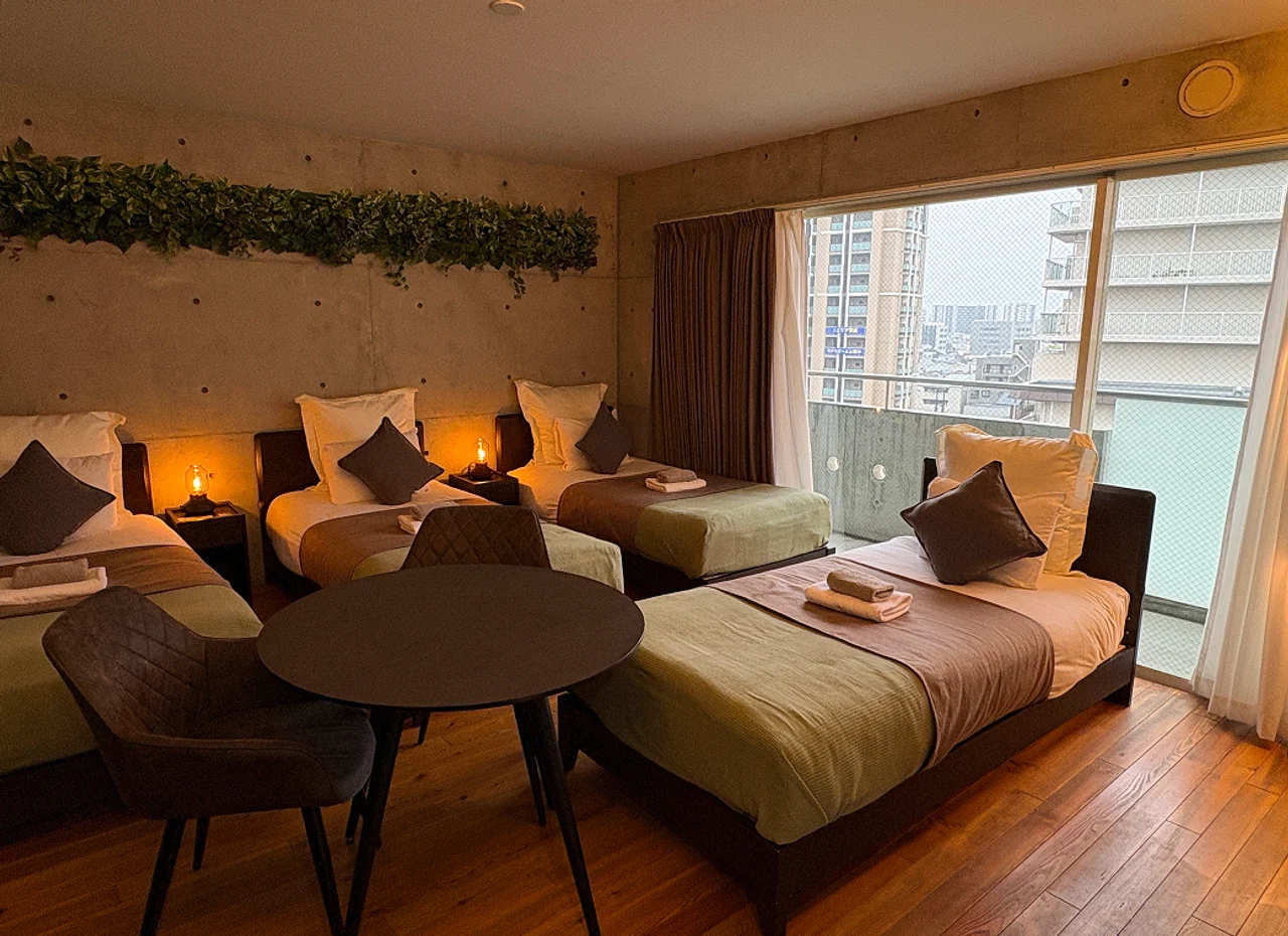 Single bed room 客室 1